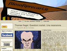 Tablet Screenshot of filosofiprecari.it